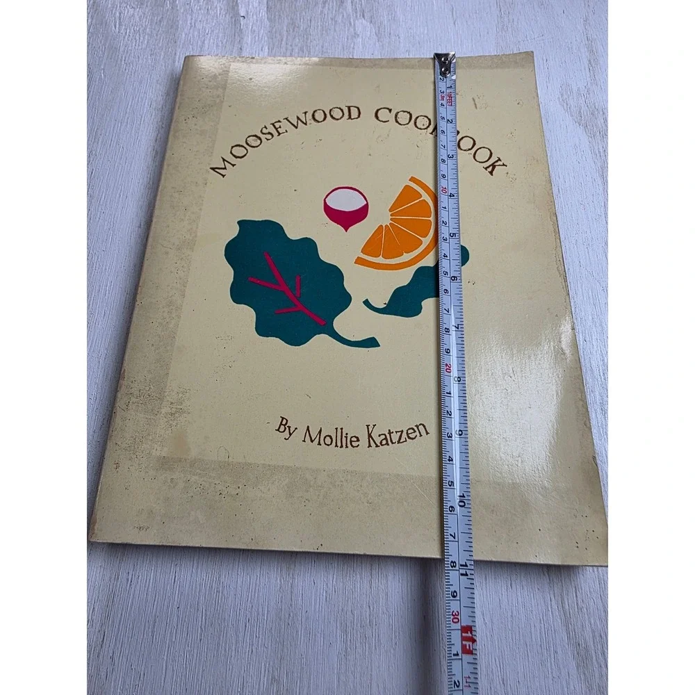 Moosewood Cookbook Mollie Katzen Vegetarian Recipes Vintage Boho Cottagecore